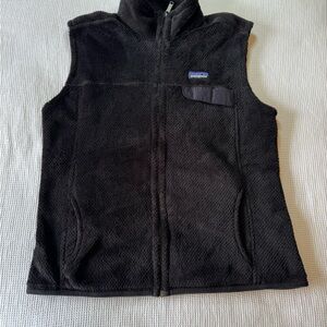 Women’s XL Patagonia Fleece Vest - Black